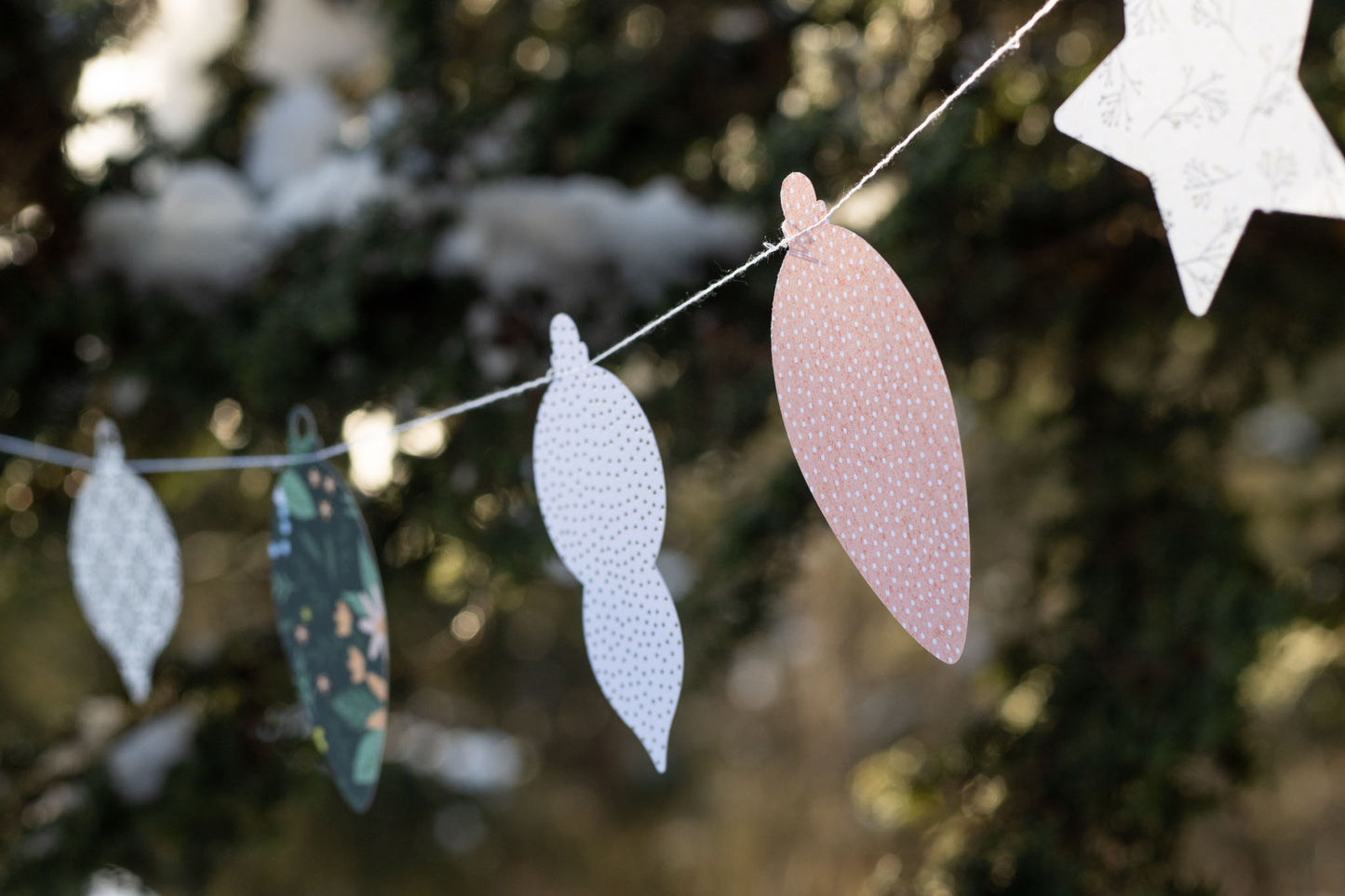 Paper Ornaments Garland